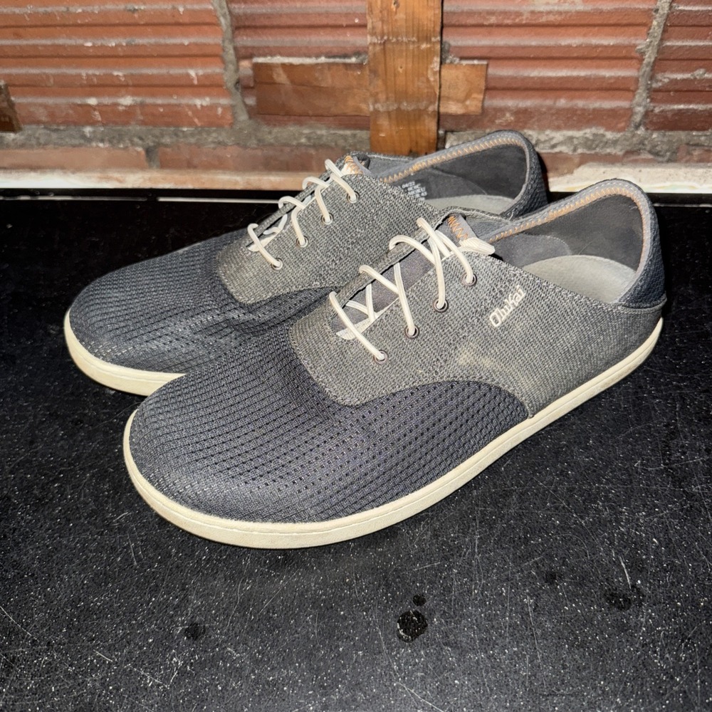 OluKai Shoes Nohea Moku Mens 10 Style Slip On Casual Beach Boat Cruise